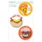 TREND Enterprises® FUN-derful Foods Vinyl Stickers, 3 Per Pack, 6 Packs